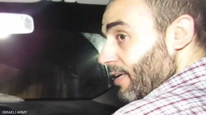 لقطة من فيديو نشرته إسرائيل لمحمد السنوار