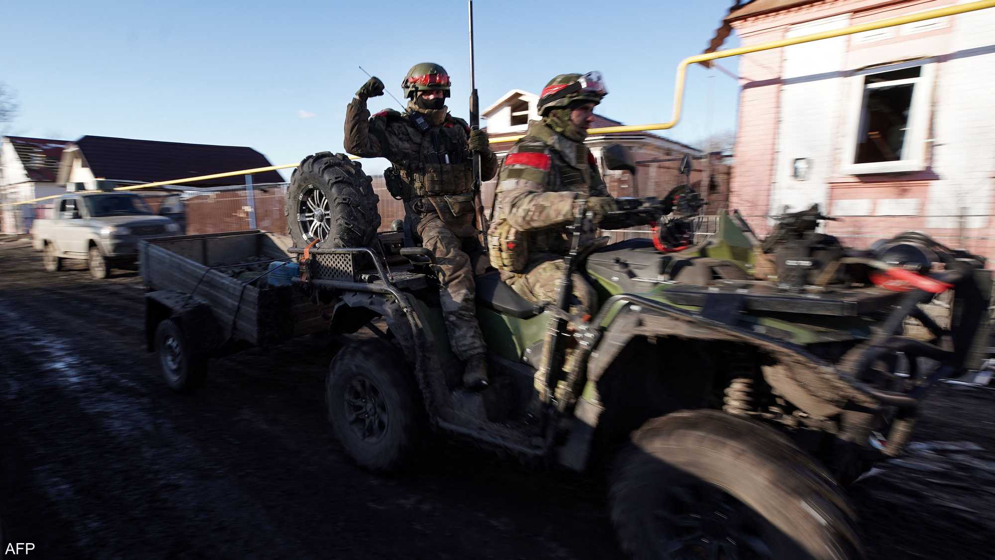 القوات الروسية تعتزم بناء منطقة عازلة على الحدود مع أوكرانيا