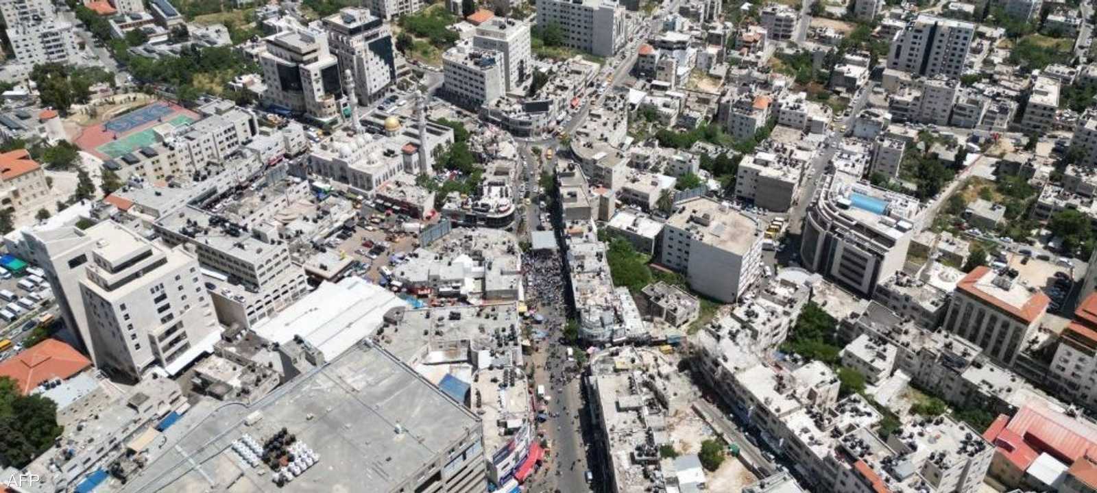 مشهد عام من رام الله.. أرشيفية