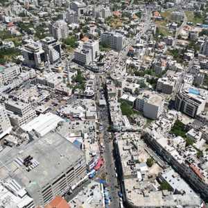 مشهد عام من رام الله