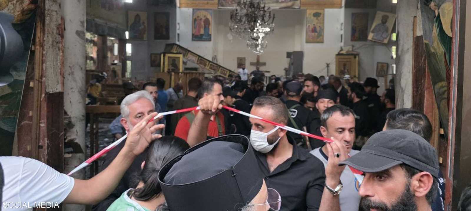 هجوم كنيسة مار إلياس في دمشق