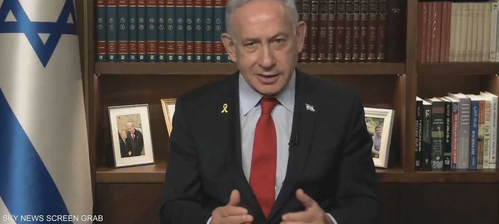 رئيس الوزراء الإسرائيلي بنيامين نتنياهو