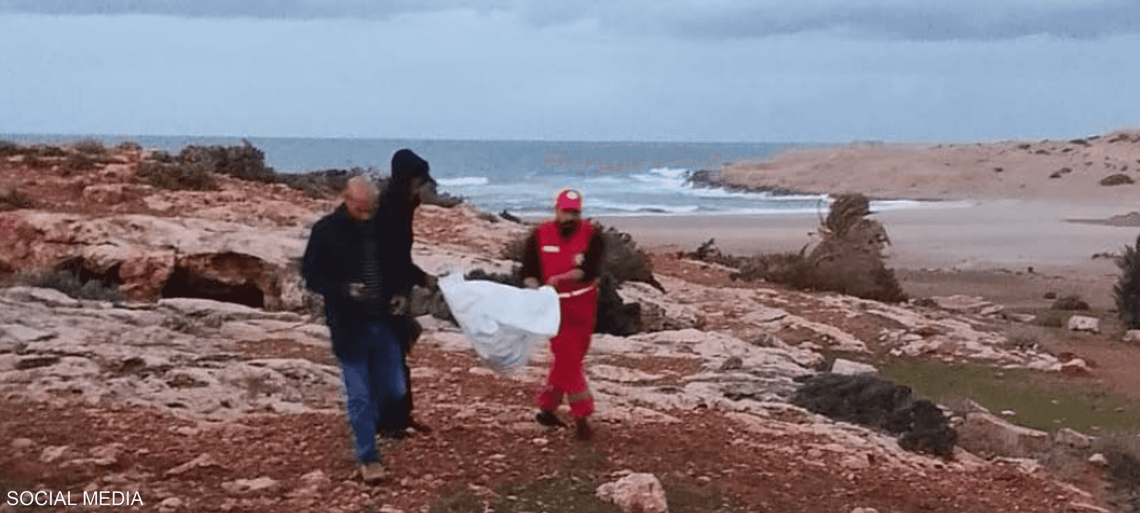 الهلال الأحمر الليبي ينتشل جثة من البحر المتوسط (أرشيفية)
