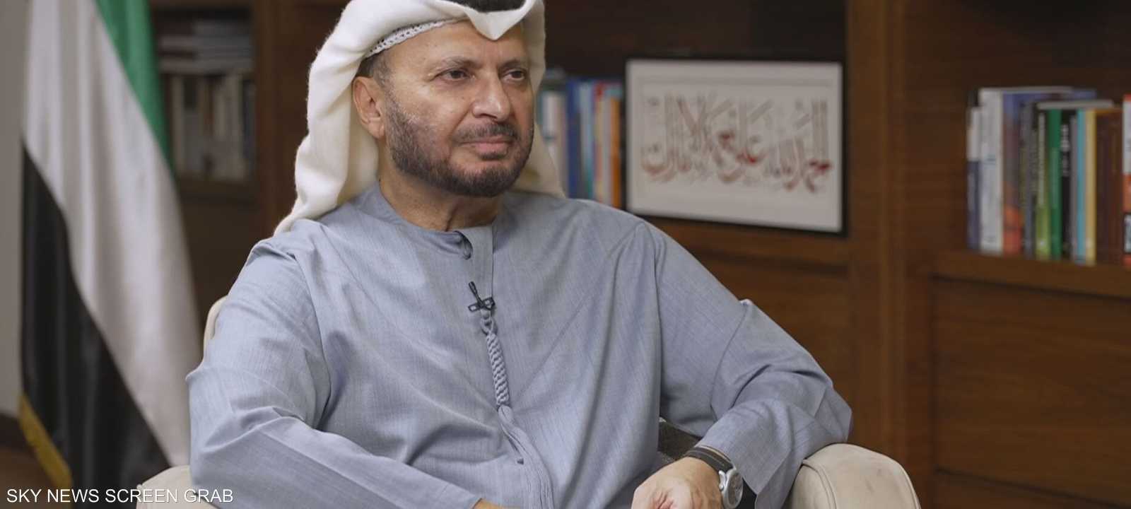 المستشار الدبلوماسي لرئيس دولة الإمارات أنور قرقاش