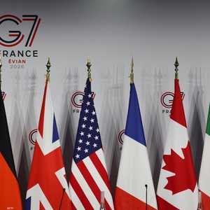 أعلام مجموعة الدول السبع - أرشيفية