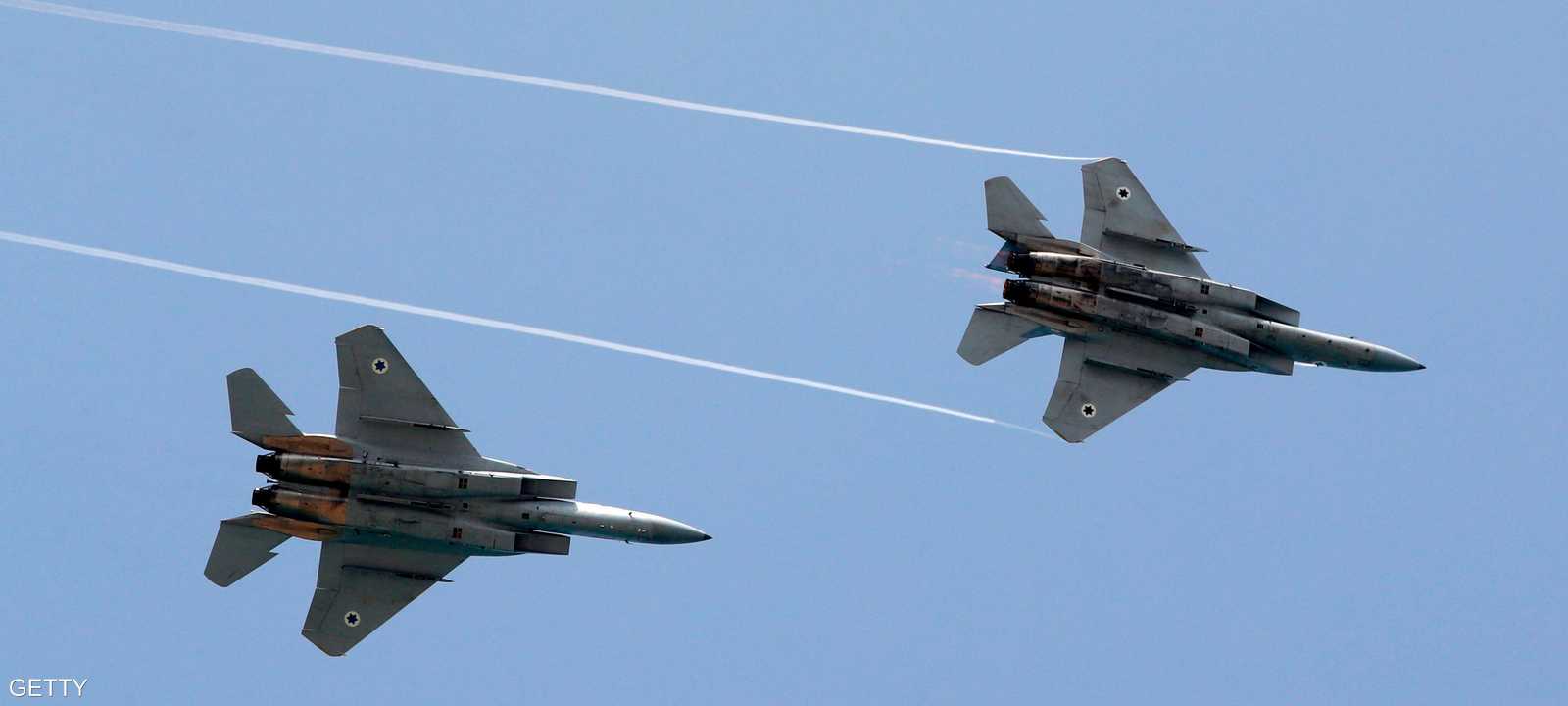 مقاتلات حربية إسرائيلية