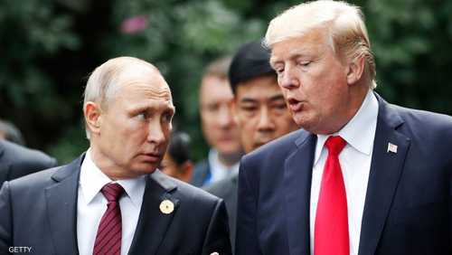 الرئيسان ترامب وبوتين