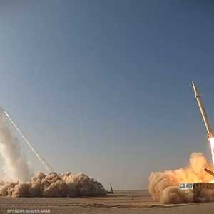 في أبريل الماضي أطلقت إيران صواريخ ومسيّرات نحو إسرائيل