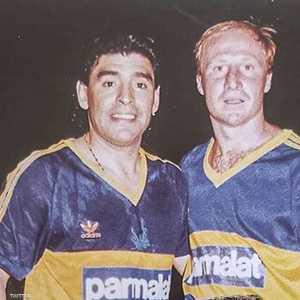 ماك ألستر الأب مع مارادونا