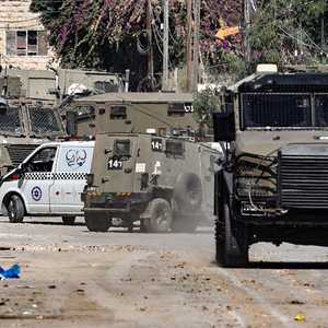 مركبات عسكرية إسرائيلية في جنين