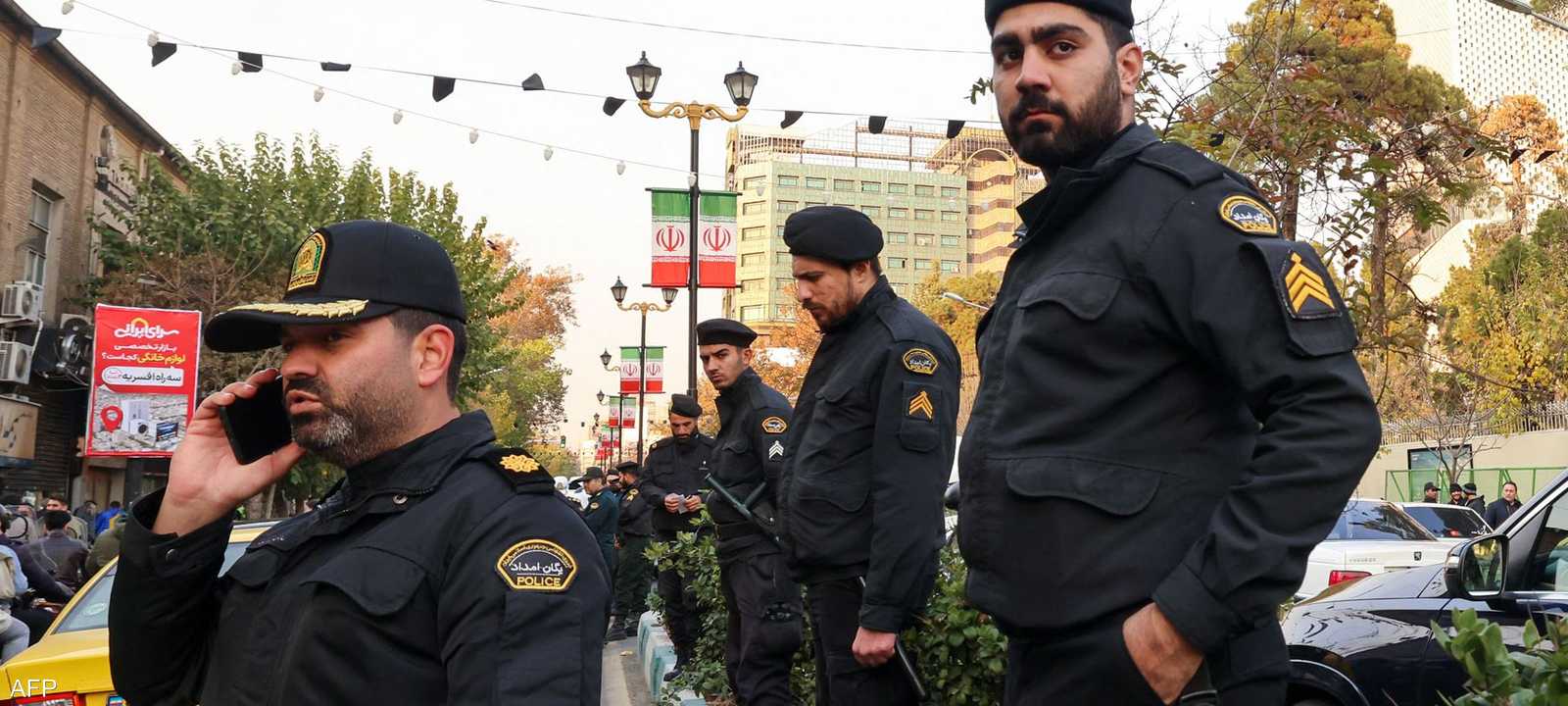 أرشيفية لعناصر من الشرطة الإيرانية