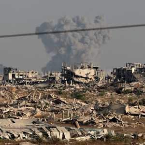 أرشيفية لقصف إسرائيلي على قطاع غزة