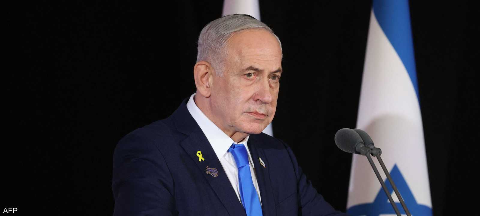 رئيس الوزراء الإسرائيلي بنيامين نتنياهو