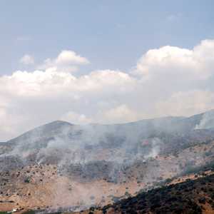 طائرات مسيرة تسببت في وقوع حرائق شمال إسرائيل