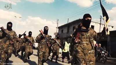 عناصر من تنظيم داعش في سوريا_أرشيف
