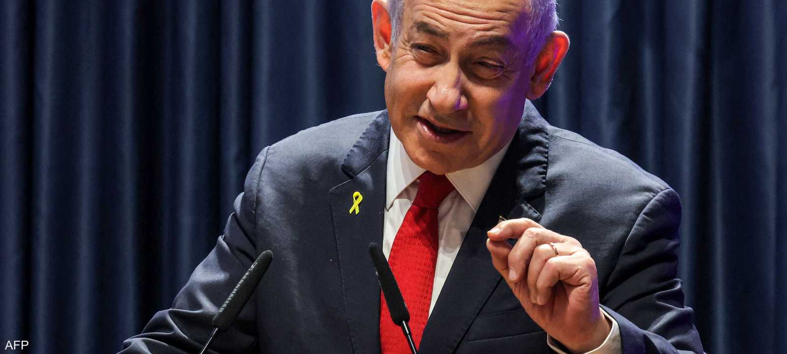 رئيس الوزراء الإسرائيلي بنيامين نتنياهو