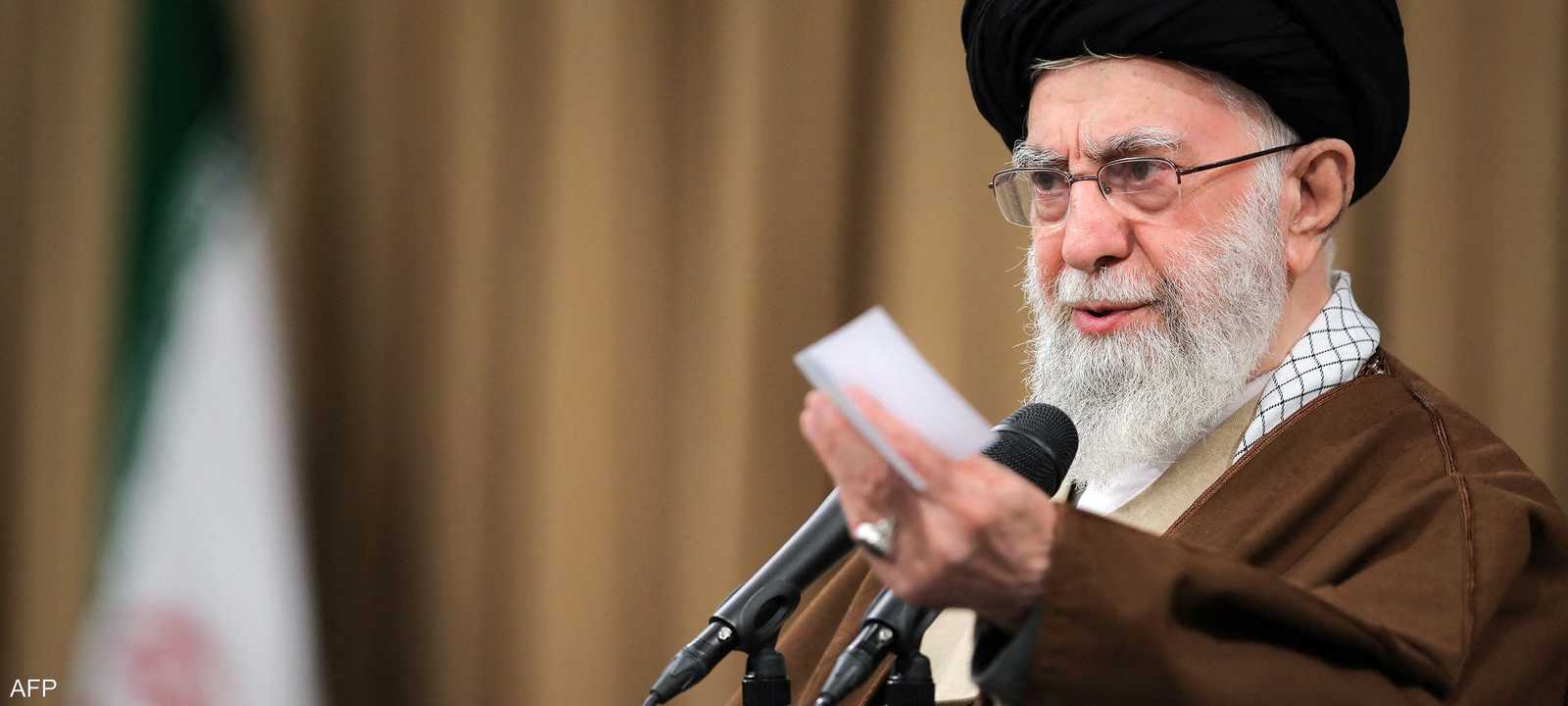 المرشد الإيراني علي خامنئي