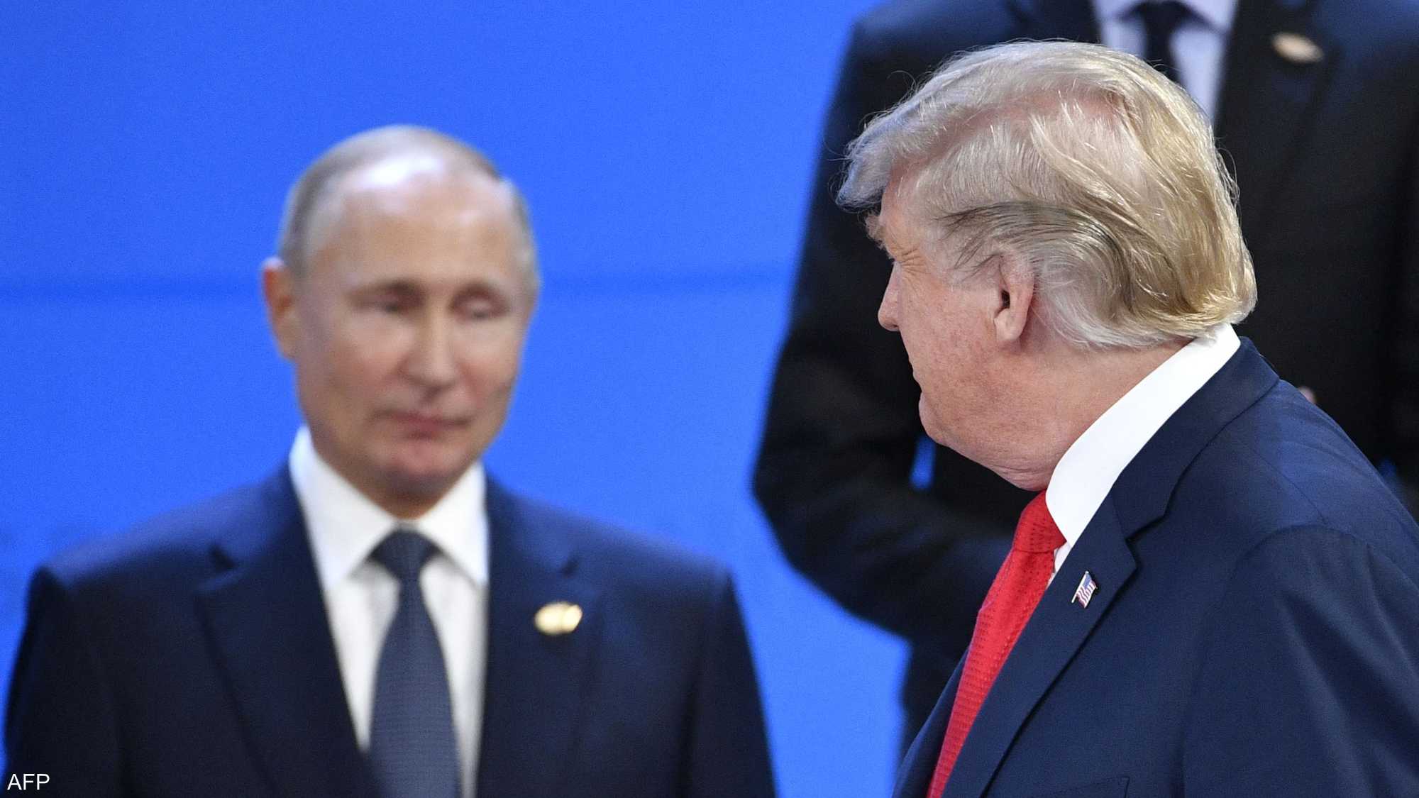 دونالد ترامب وفلاديمير بوتين