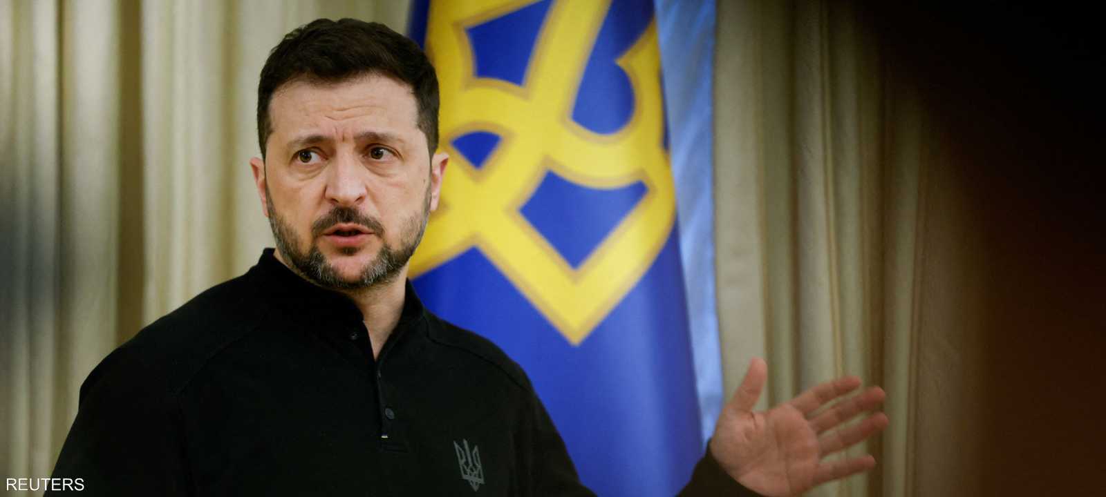 الرئيس الأوكراني فولوديمير زيلينسكي