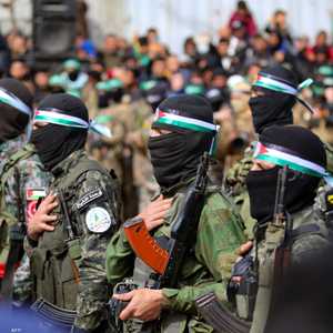 أرشيفية لمقاتلين من حركة "حماس"