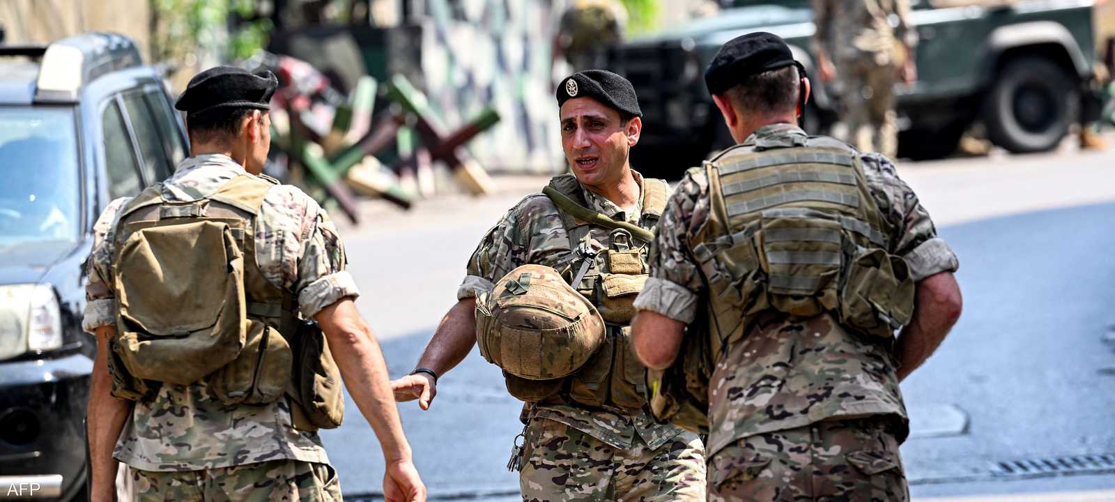 عناصر من الجيش اللبناني