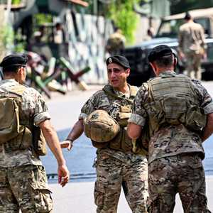 عناصر من الجيش اللبناني